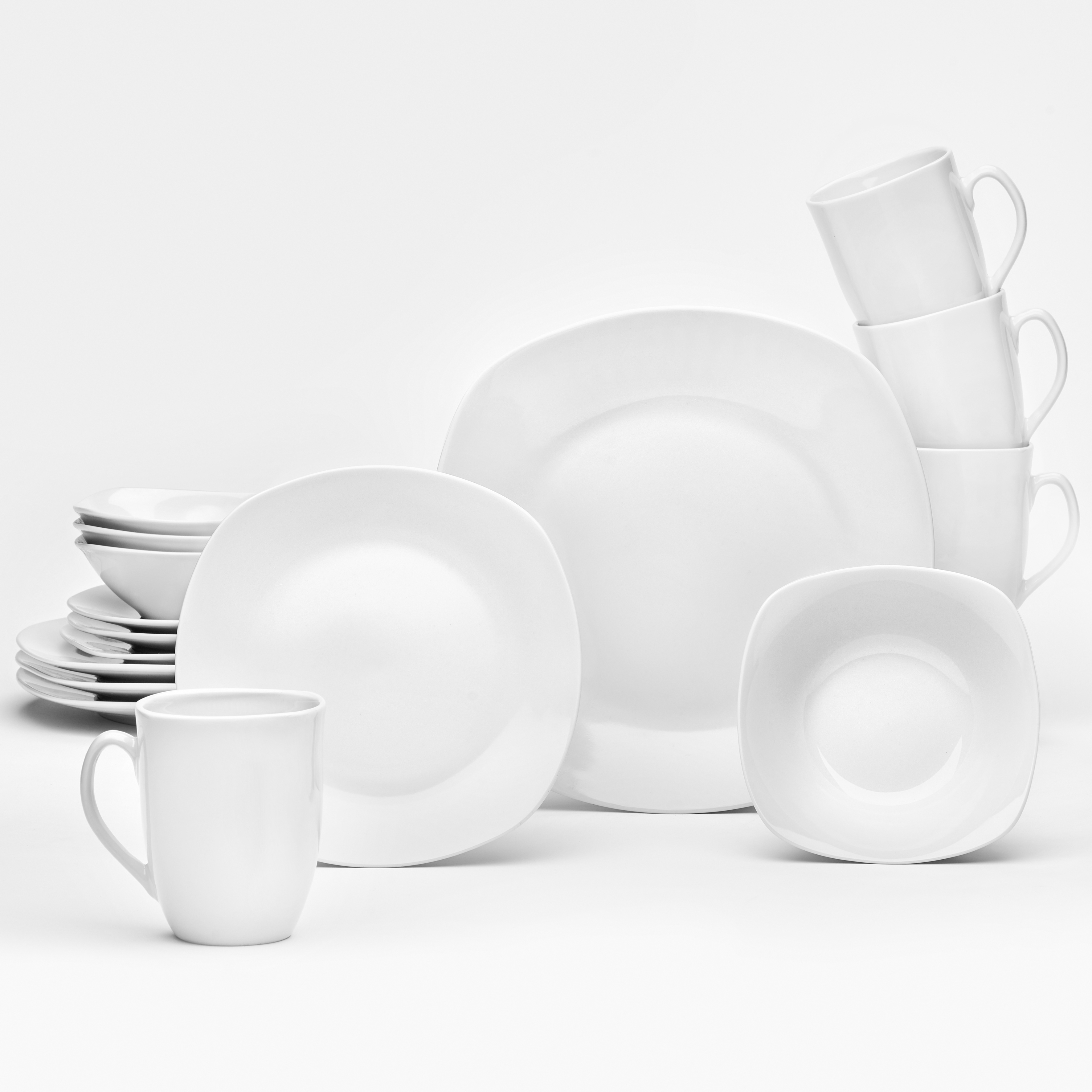 Kombiservice Arona weiss 16-teilig - Van Well