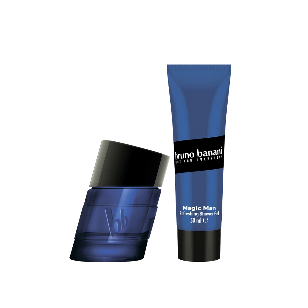 Bruno Banani Geschenkset Magic Man - Eau de Toilette + Duschgel 