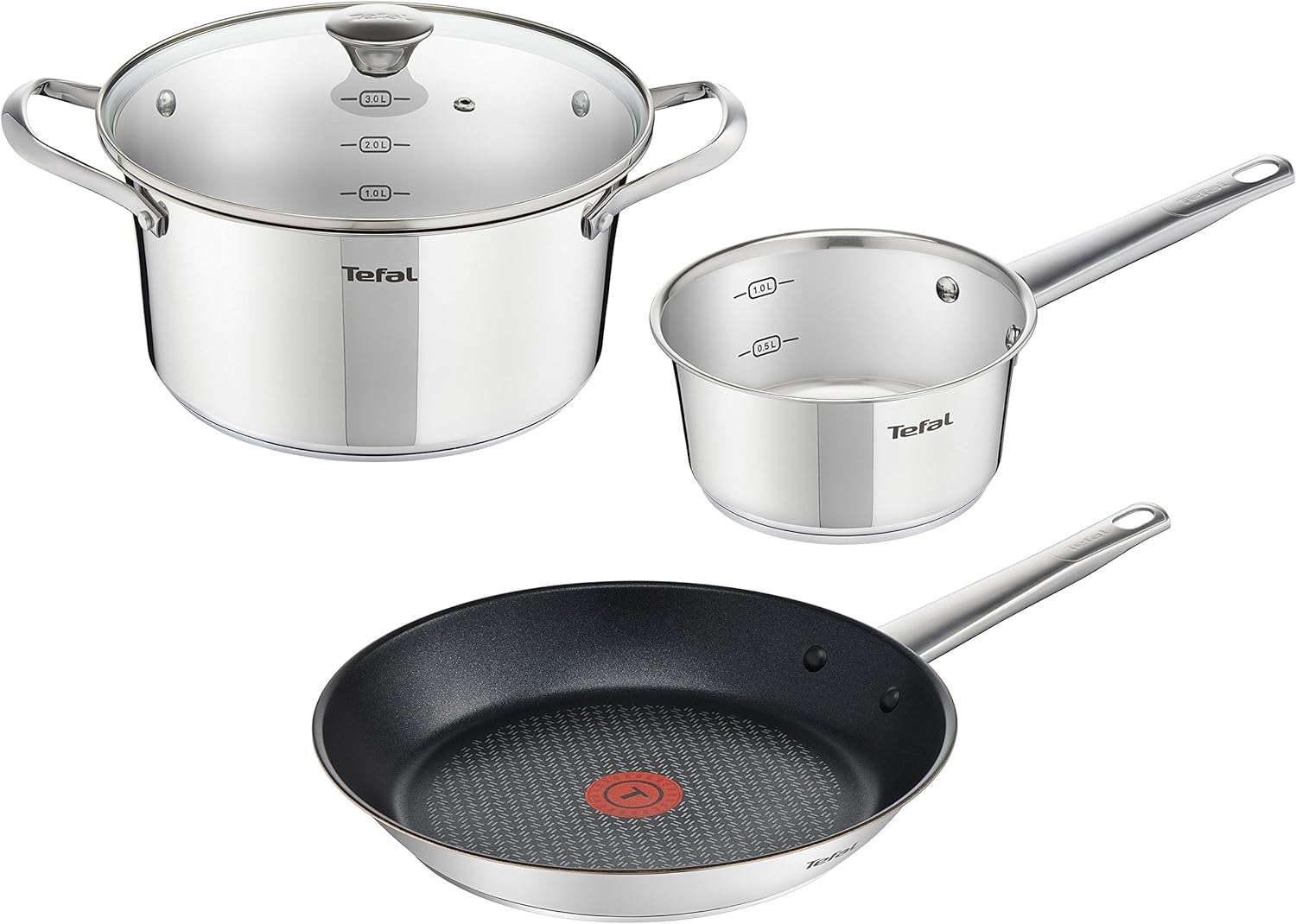 Tefal Simpleo Topf- und Pfannenset 4-teilig