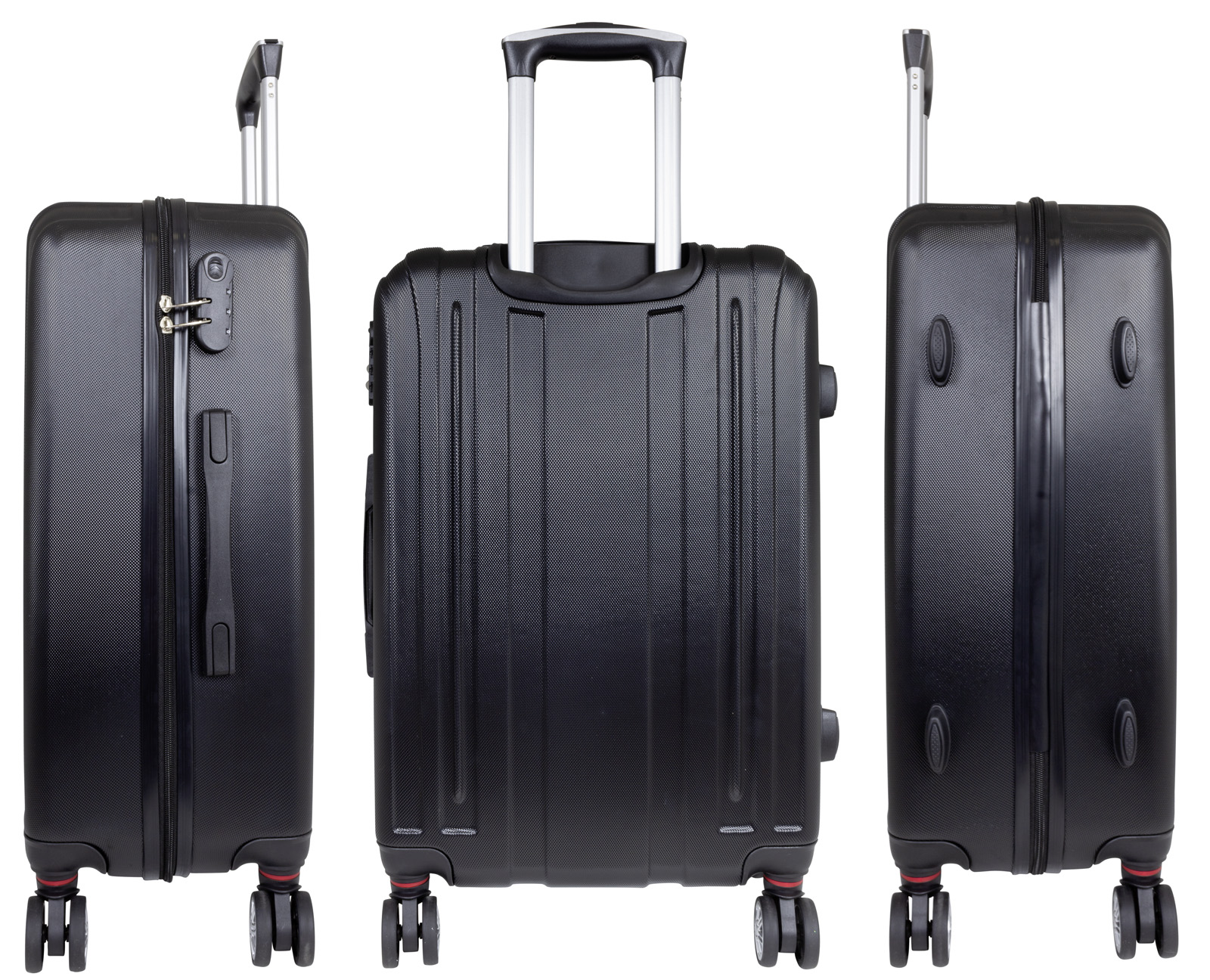 Dallas Reiseoffer – ABS Hartschale - S - Schwarz