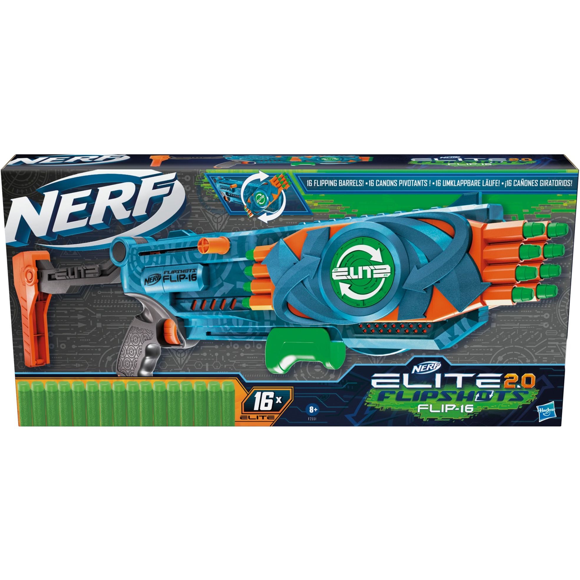 Nerf Elite 2.0 Flipshots Flip-16 Blaster