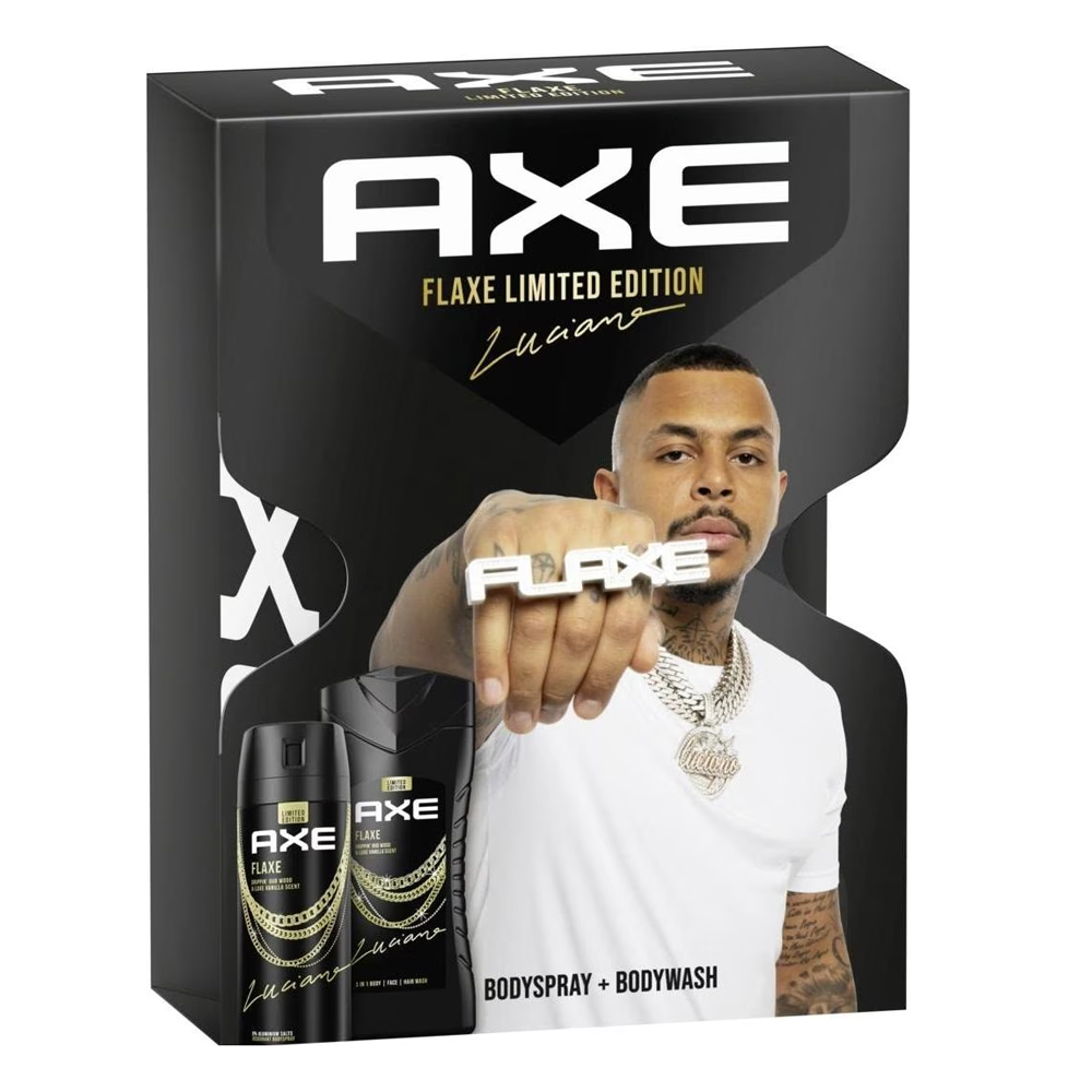 AXE Flaxe Geschenkset - Luciano Limited Edition - Bodyspray + Bodywash