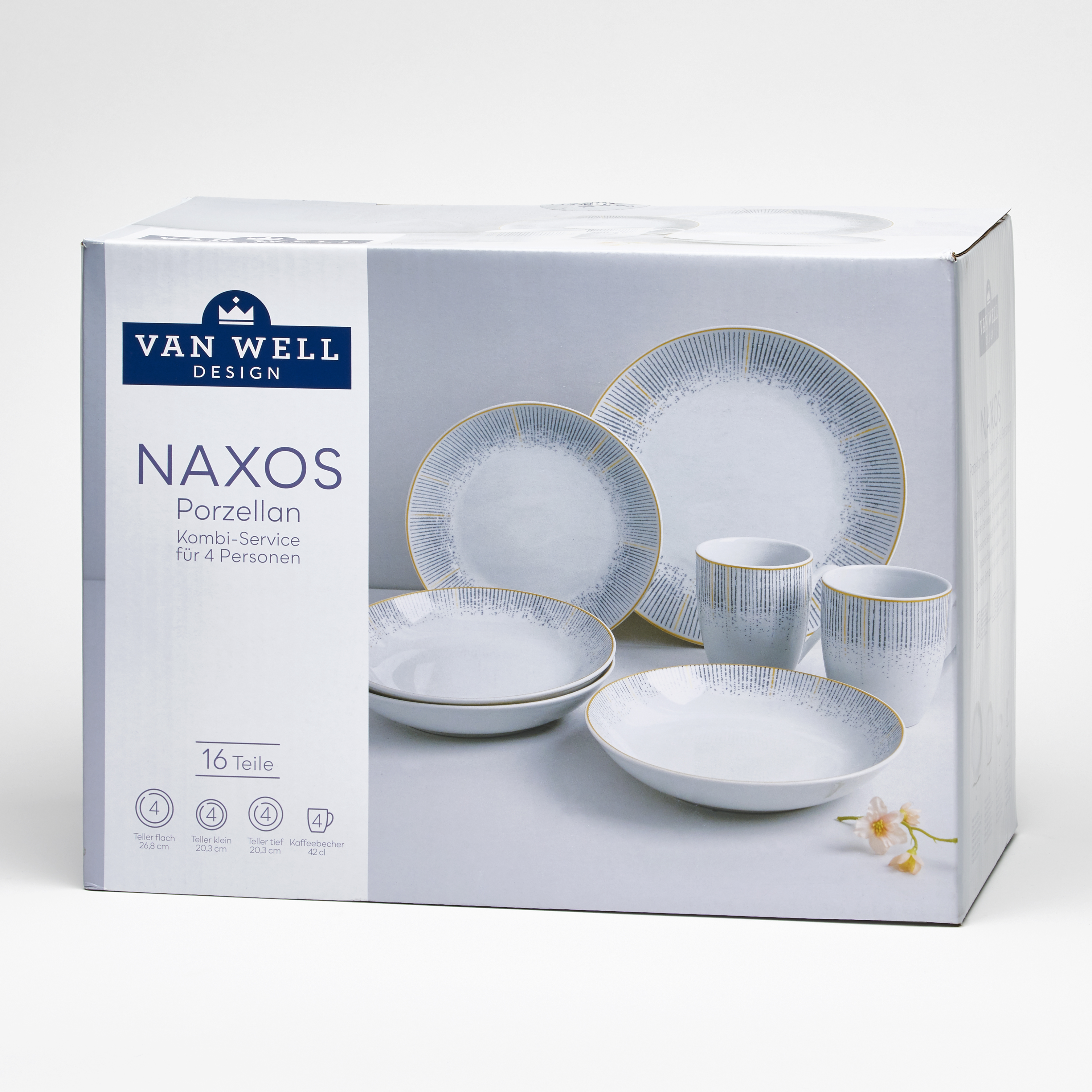Kombiservice Naxos 16-teilig - Van Well