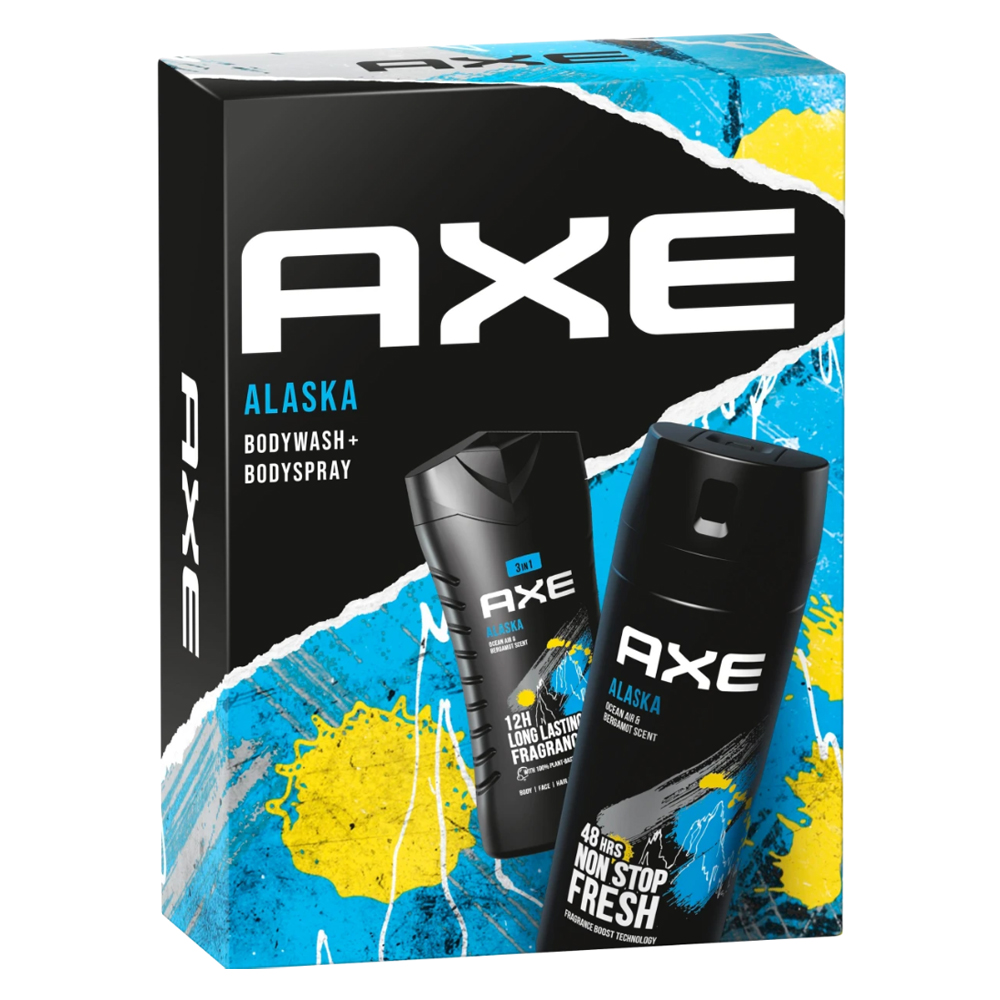 AXE Alaska Geschenkset - Bodywash + Bodyspray
