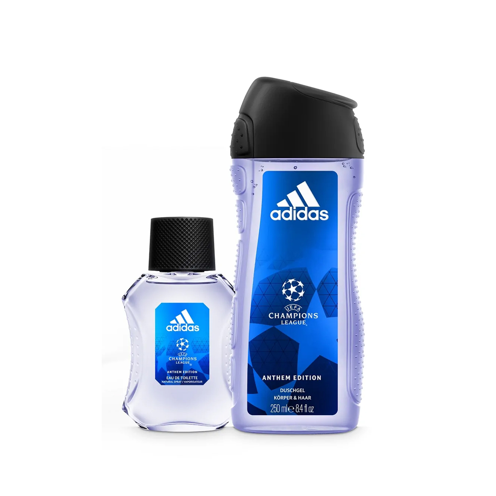 Adidas ANTHEM EDITION Geschenkset – Eau de Toilette + Duschgel